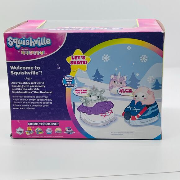 Squishville by Squishmallows- Squishville On Ice NEW - Picture 2 of 4